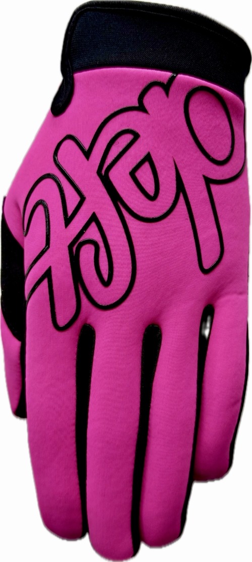 Cold Weather Gloves Flou Pink BLACK (YOUTH)