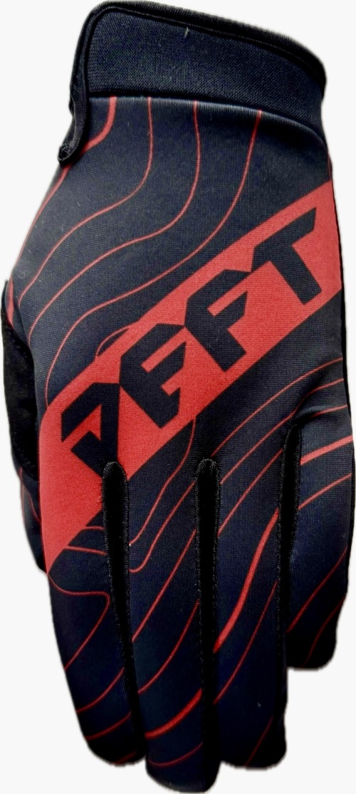 Cold Weather Gloves Black/Red (YOUTH)